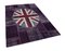 Handgemachter orientalischer Vintage Flaggen-Teppich aus Wolle 3