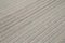 Grauer handgewebter Flatwave Kilim Teppich aus Wolle 5