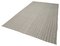 Grey Handmade Wool Flatwave Kilim Carpet 3