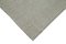 Grauer Handgeknüpfter Flatwave Kilim Teppich aus Wolle 4
