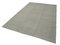 Grey Handmade Wool Flatwave Kilim Carpet 3