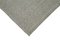 Tapis Kilim Plat Fait Main Gris en Laine 4