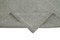 Tapis Kilim Plat Fait Main Gris en Laine 6