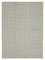 Grey Hand Knotted Wool Flatwave Kilim Carpet, Image 1