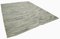 Grauer orientalischer handgewebter Flatwave Kilim Teppich aus Wolle 2