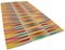 Tappeto Kilim Kilim Flatwave multicolor fatto a mano, Immagine 2