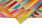 Tappeto Kilim Kilim Flatwave multicolor fatto a mano, Immagine 6