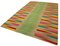 Multicolor Turkish Hand Knotted Wool Flatwave Kilim Carpet, Image 3