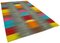 Mehrfarbiger türkischer Handgeknüpfter Flatwave Kilim Teppich aus Wolle 2