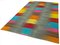 Mehrfarbiger türkischer Handgeknüpfter Flatwave Kilim Teppich aus Wolle 3