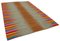 Multicolor Oriental Hand Knotted Wool Flatwave Kilim Carpet, Image 2