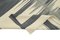 Beiger anatolischer handgewebter Flatwave Kilim Teppich aus Wolle 6