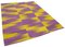 Purple Turkish Hand Knotted Wool Flatwave Kilim Carpet, Image 2
