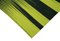 Flachgewebter grüner anatolischer Kelim Teppich aus handgewebter Wolle 4