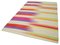 Tappeto Kilim Kilim Flatwave multicolor fatto a mano, Immagine 3