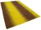 Gelber türkischer Flatwave Kilim Teppich aus handgewebter Wolle 2