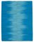 Blauer Orientalischer Flatwave Kelim Teppich aus handgewebter Wolle 1