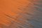 Orangener Anatolischer Handgewebter Flatwave Kilim Teppich aus Wolle 5