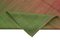 Fuchsia Turkish Hand Knotted Wool Flatwave Kilim Carpet, Image 6