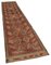 Anatolian Beige Hand Knotted Wool Vintage Runner Rug, Image 2