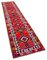 Anatolian Multicolor Hand Knotted Wool Vintage Runner Rug, Image 2