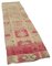 Orientalischer Handgeknüpfter Vintage Teppich aus Wolle in Beige 2