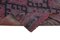 Handgefertigter rötlicher Vintage Teppich aus orientalischer Wolle 6