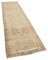 Tapis Runner Vintage Fait à la Main en Beige Turc Beige 2