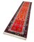 Handmade Wool Turkish Multicolor Vintage Runner Rug, Image 3