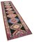 Anatolian Multicolor Hand Knotted Wool Vintage Runner Rug, Image 2