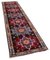 Anatolian Multicolor Hand Knotted Wool Vintage Runner Rug, Image 2