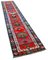 Anatolian Red Hand Knotted Wool Vintage Runner Rug 2