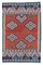 Anatolian Handmade Wool Vintage Kilim Rug 1