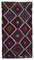 Orientalischer handgeknüpfter Vintage Kilim Teppich aus Wolle 1