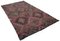 Orientalischer handgeknüpfter Vintage Kilim Teppich aus Wolle 2