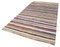 Tapis Kilim Vintage Multicolore Anatolien Tissé Kilas Vintage 5