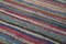Mehrfarbiger Orientalischer Handgeknüpfter Vintage Kilim Teppich aus Wolle 6