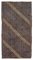 Brauner Anatolischer Handgeknüpfter Vintage Kilim Teppich aus Wolle 1
