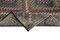 Alfombra Kilim Oriental oriental de lana multicolor tejida a mano, Imagen 6