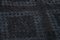 Schwarzer Anatolischer Handgeknüpfter Vintage Kilim Teppich aus Wolle 5