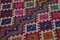Tapis Kilim Vintage Multicolore Anatolien Fait à la Main en Laine 5