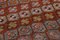 Mehrfarbiger türkischer Handgeknüpfter Vintage Kilim Teppich aus Wolle 5