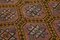 Brown Oriental Hand Knotted Wool Vintage Kilim Carpet, Image 5