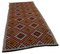 Multicolor Oriental Hand Knotted Wool Vintage Kilim Carpet 2