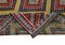 Multicolor Anatolian Hand Knotted Wool Vintage Kilim Carpet, Image 6