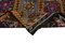 Alfombra Kilim Oriental oriental de lana multicolor hecha a mano, Imagen 6