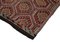 Mehrfarbiger Orientalischer Handgeknüpfter Vintage Kilim Teppich aus Wolle 4