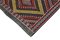 Multicolor Anatolian Hand Knotted Wool Vintage Kilim Carpet 4