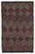 Multicolor Anatolian Handmade Wool Vintage Kilim Carpet 1