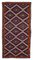 Multicolor Anatolian Hand Knotted Wool Vintage Kilim Carpet, Image 1